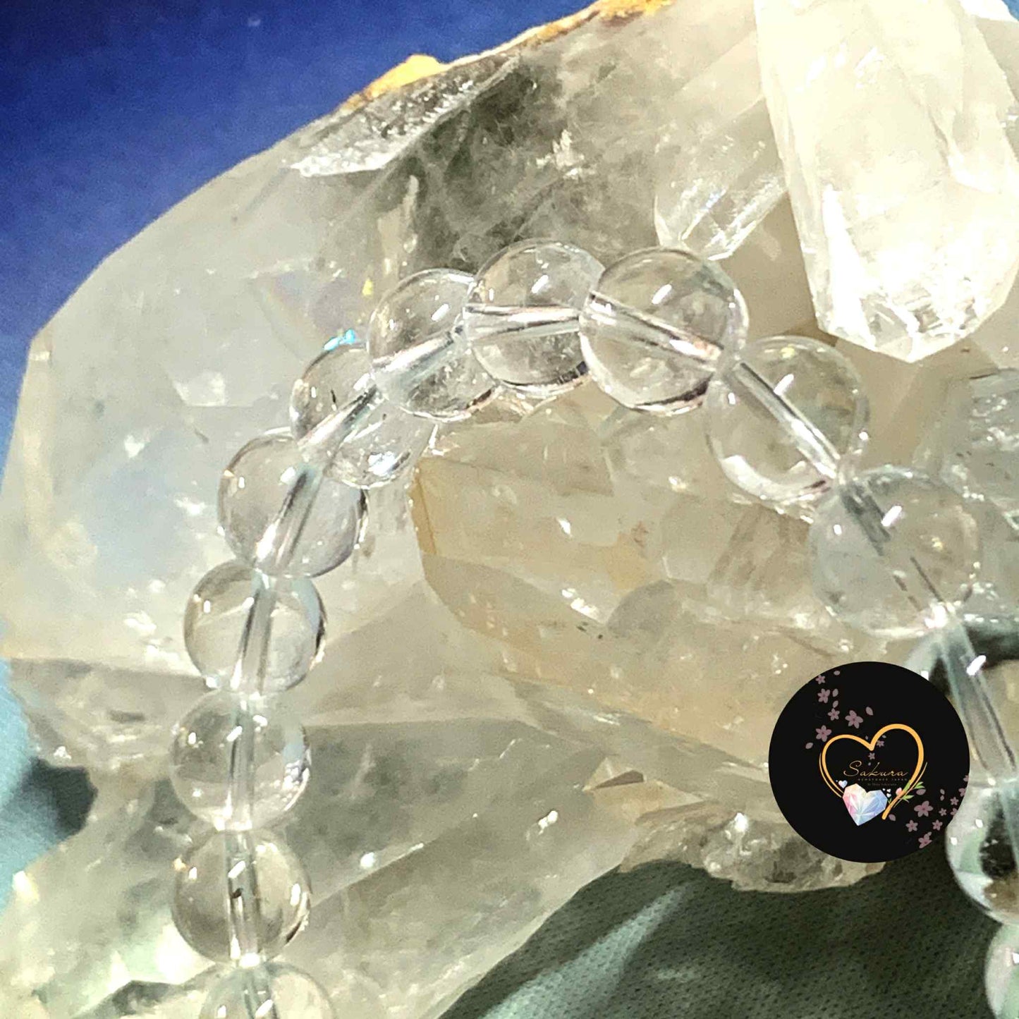 LEMURIAN Crystal in Quartz Bracelet