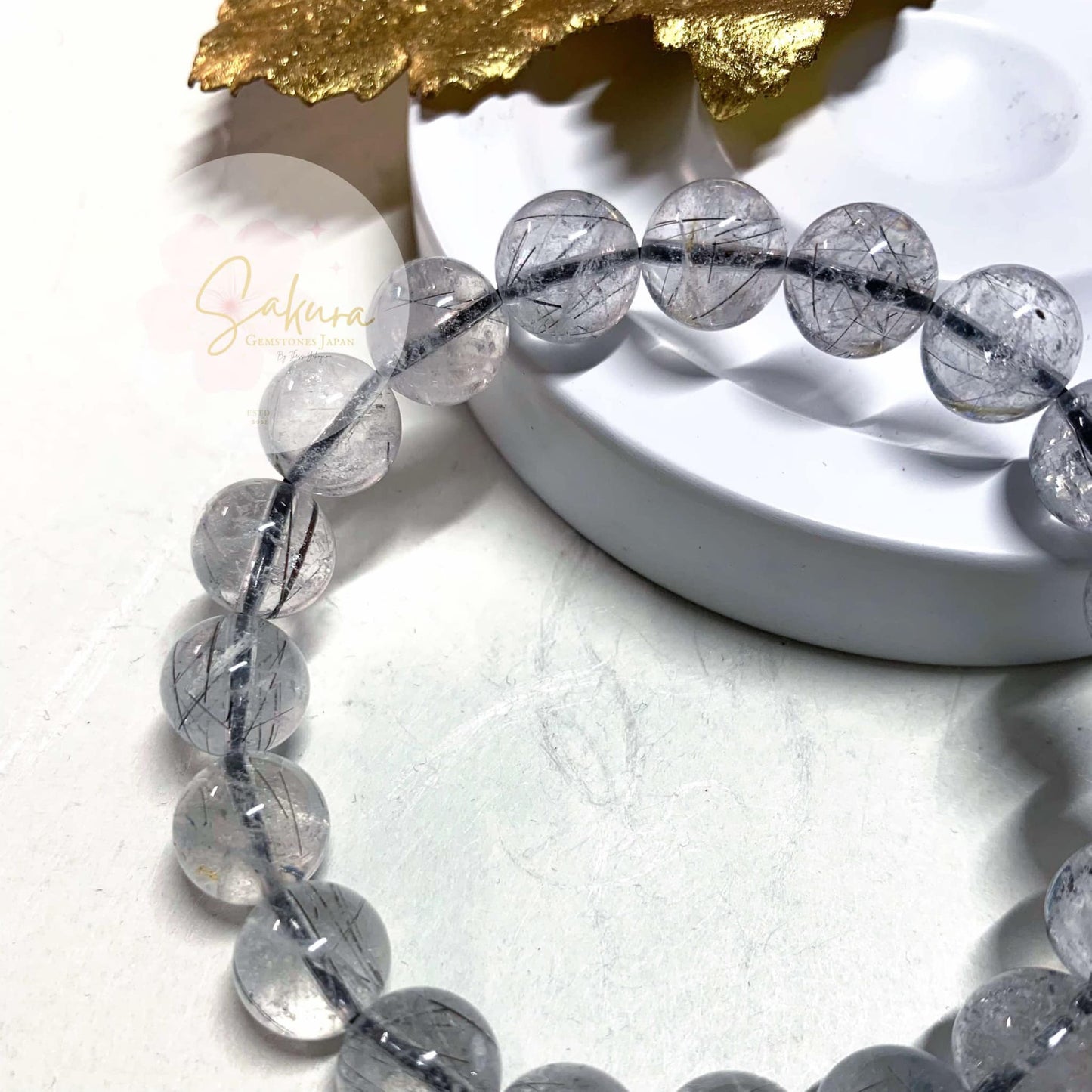 BLACK Rutile Bracelet