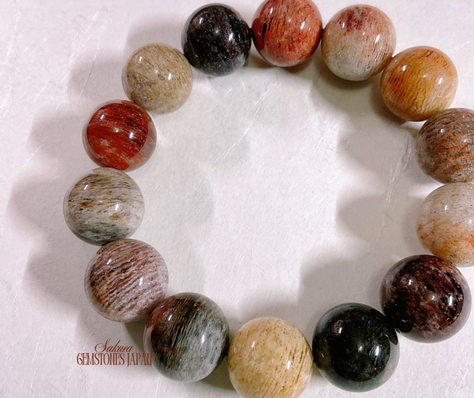 FOUR Season Garden Quartz / Phantom Quartz Bracelet