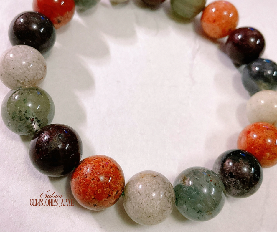 FOUR Season Garden Quartz / Phantom Quartz Bracelet