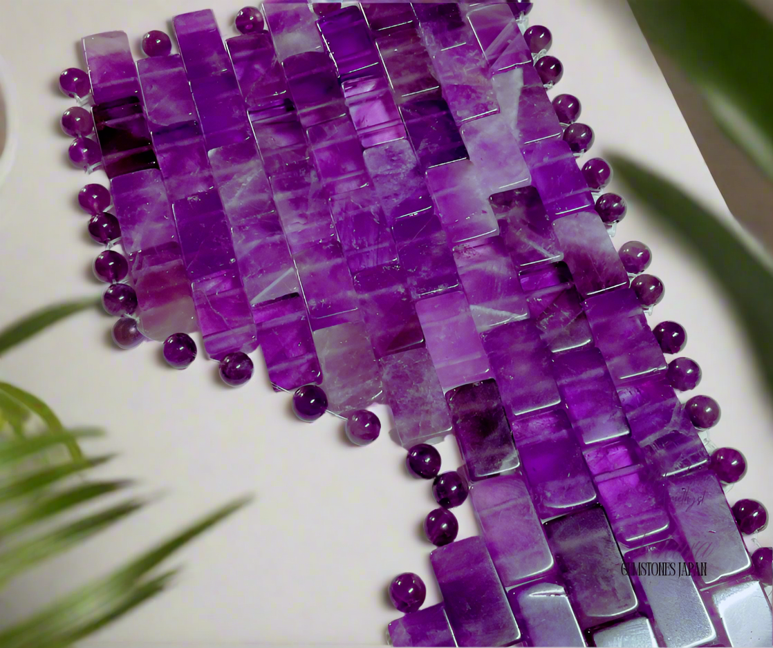 Amethyst Crystal ~ relaxing eye mask