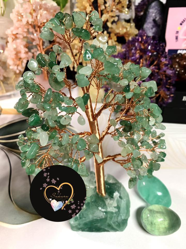 🍀AVENTURINE Crystal Tree