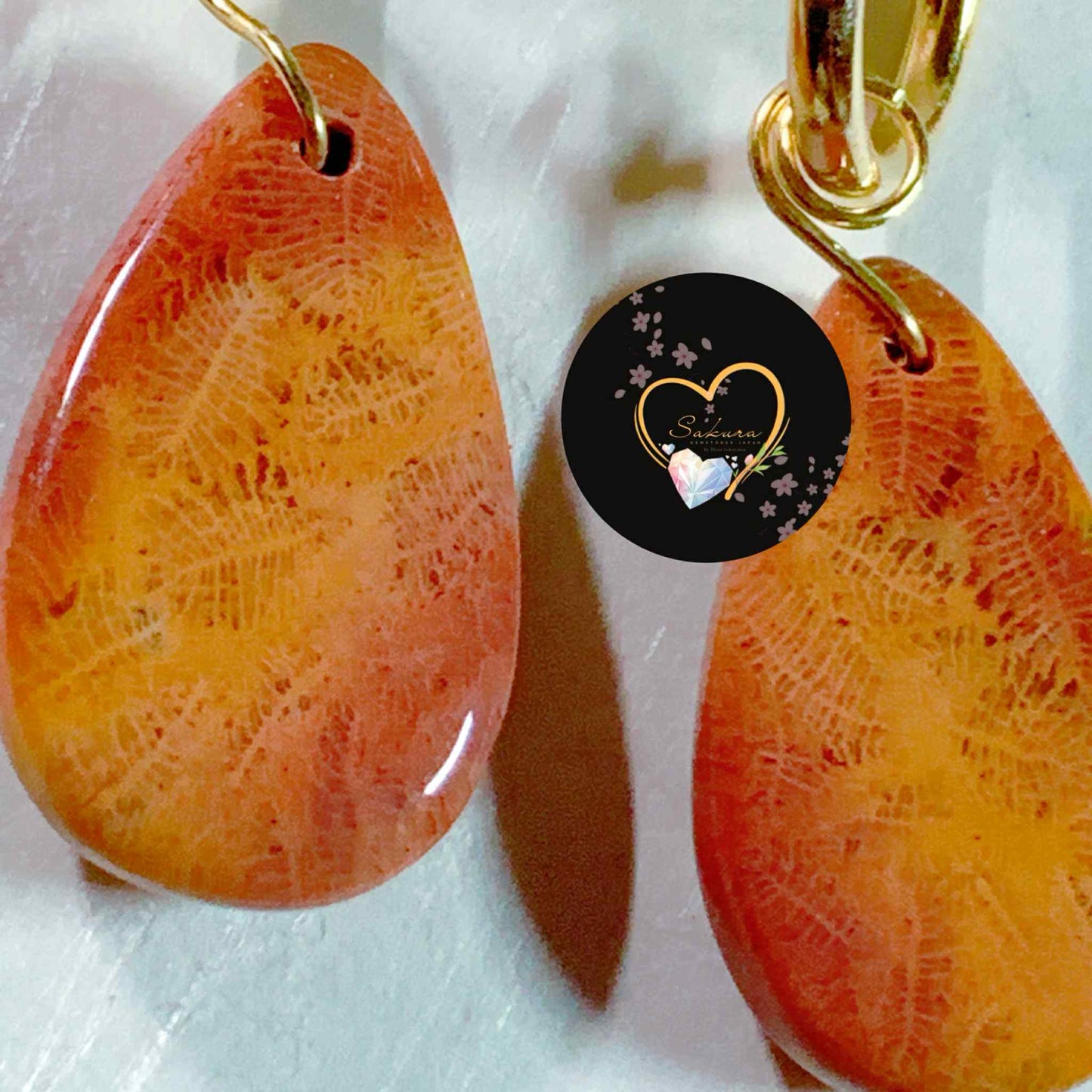 Fossil CORAL🪸 s925 Sterling Silver Settings