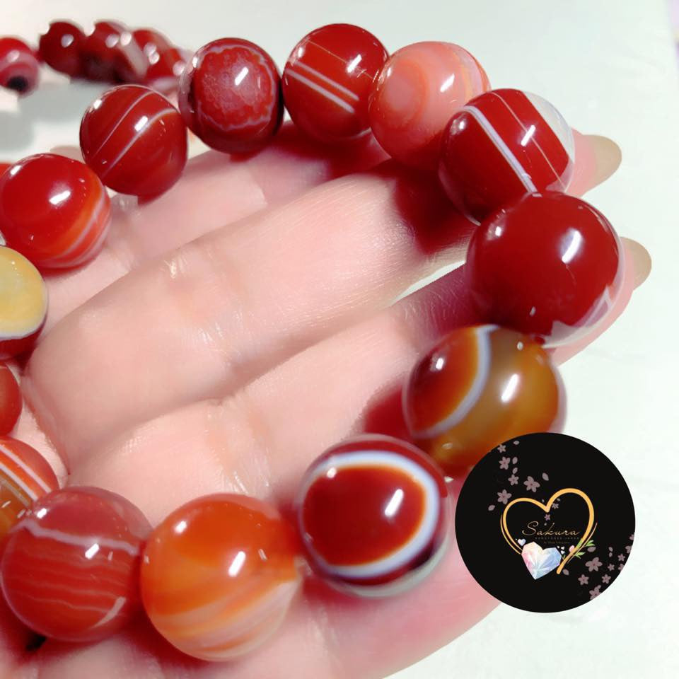 SKY EYE Red Agate Bracelet