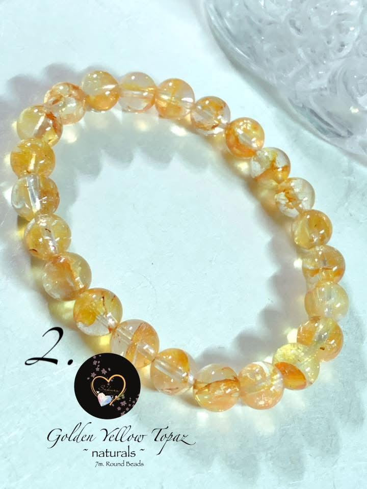 ONE-of-a-KIND Natural Golden Yellow Topaz