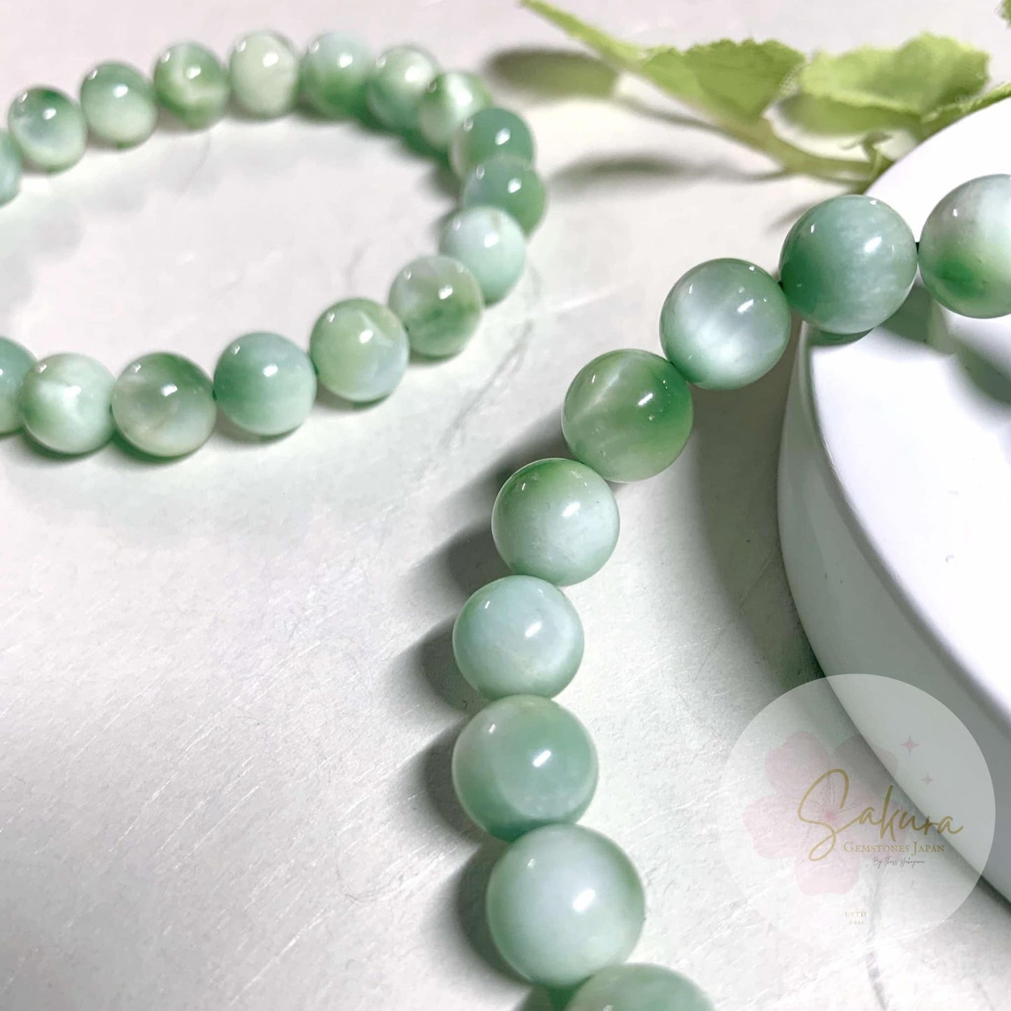 SNOWFLAKE Jade / GREEN LARIMAR