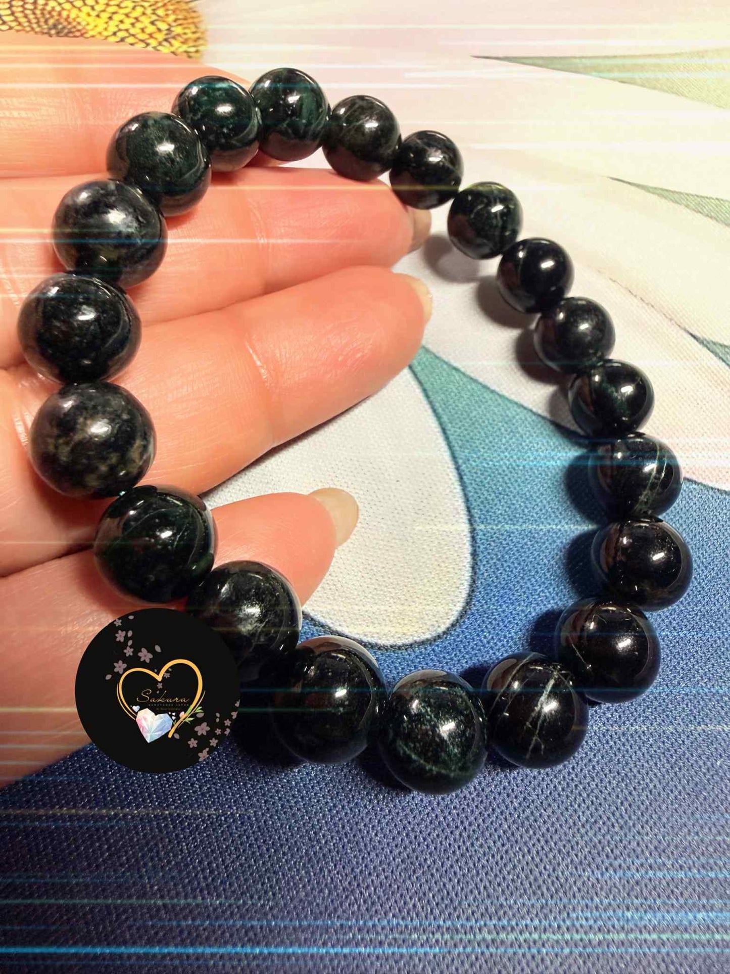 Natural BLACK Jade Bracelet