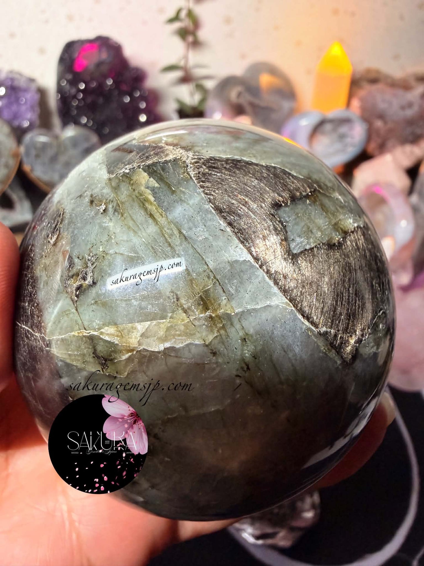 Labradorite Spheres