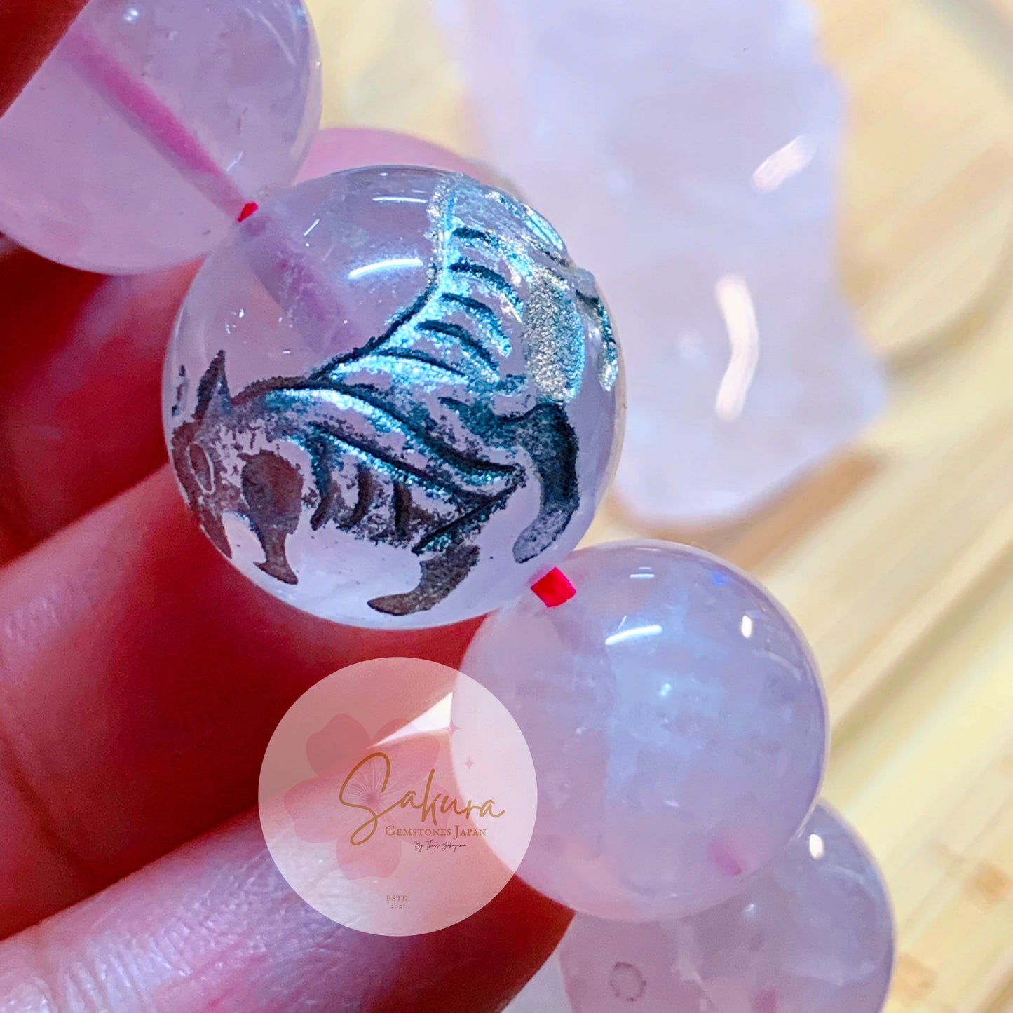 DESABURE by: imsakura
Rose Quartz & Clear Quartz ~ in fusion ~ Bracelet