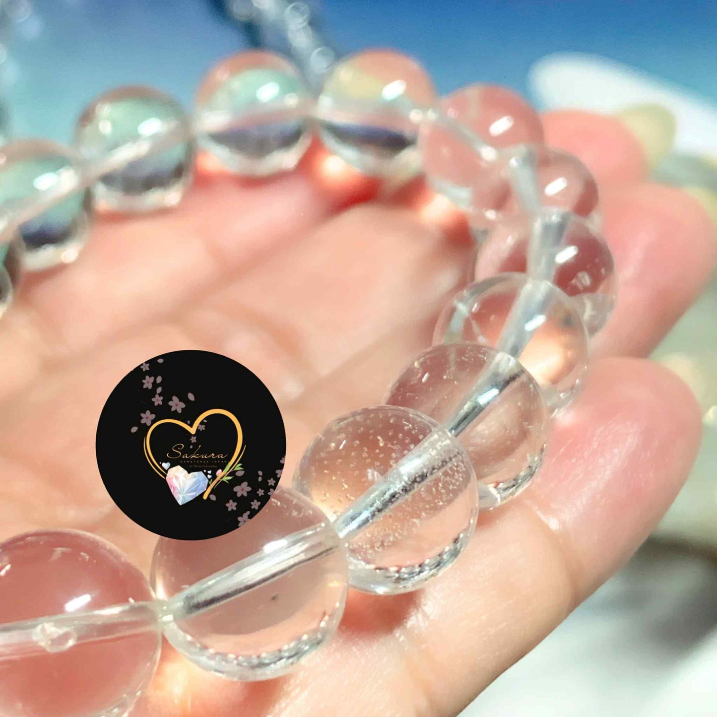 LEMURIAN Crystal in Quartz Bracelet
