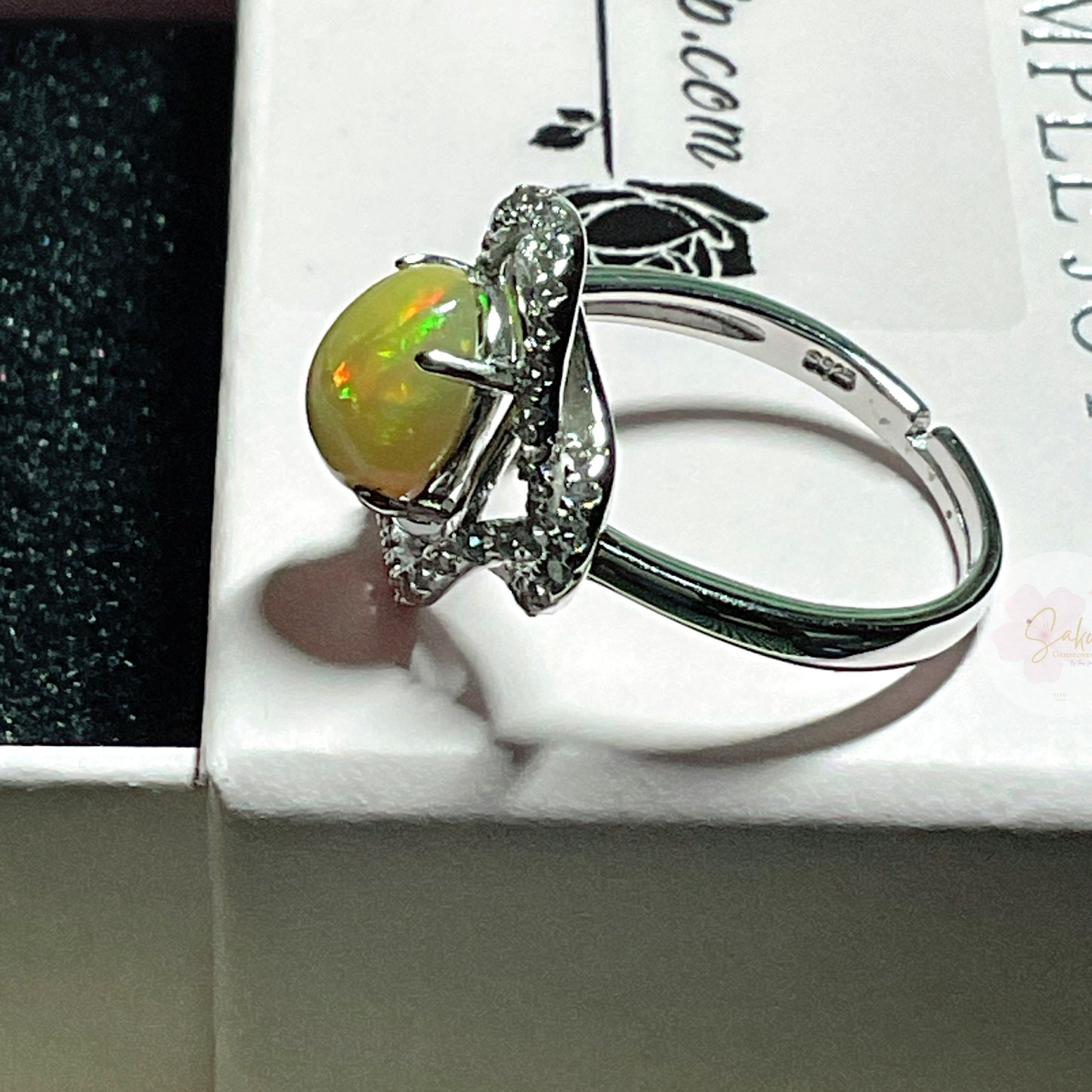 Stunning OPAL Ring s925 Sterling Silver