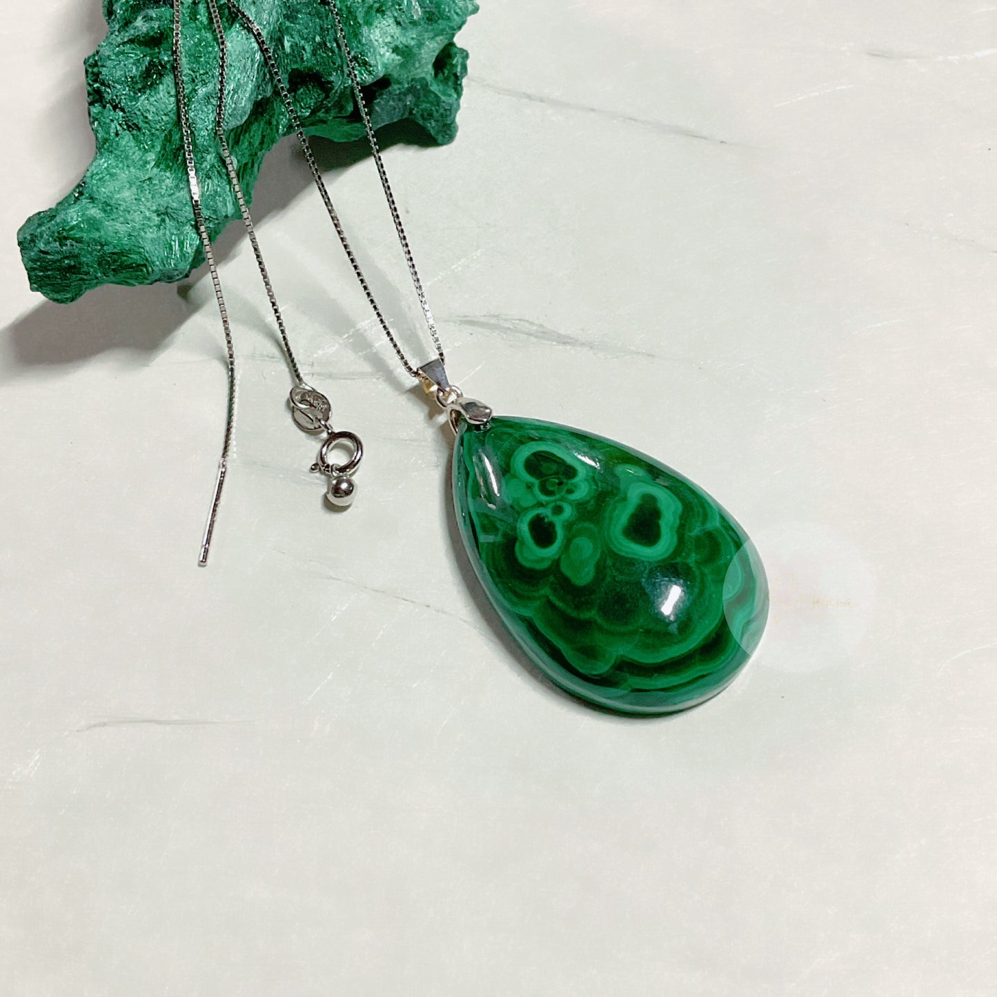 MALACHITE Drop Pendant s9258