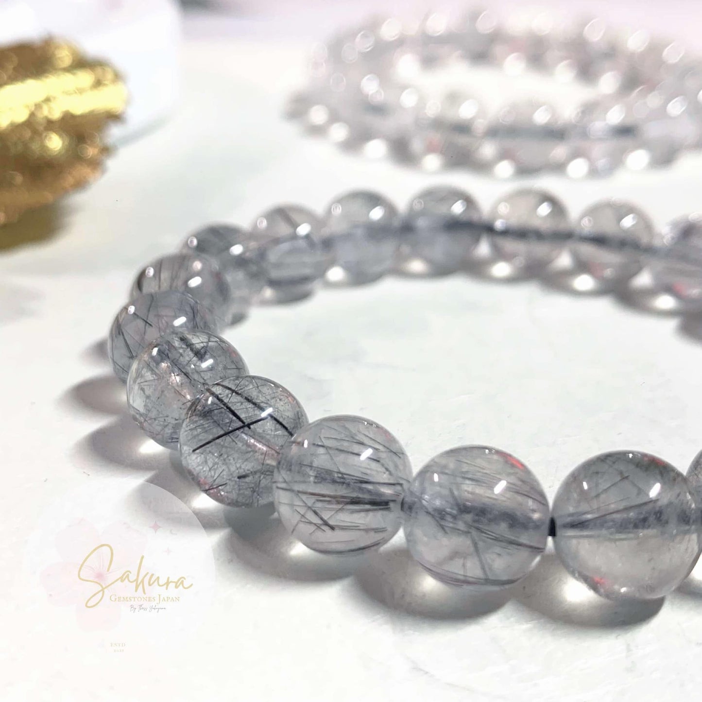 BLACK Rutile Bracelet