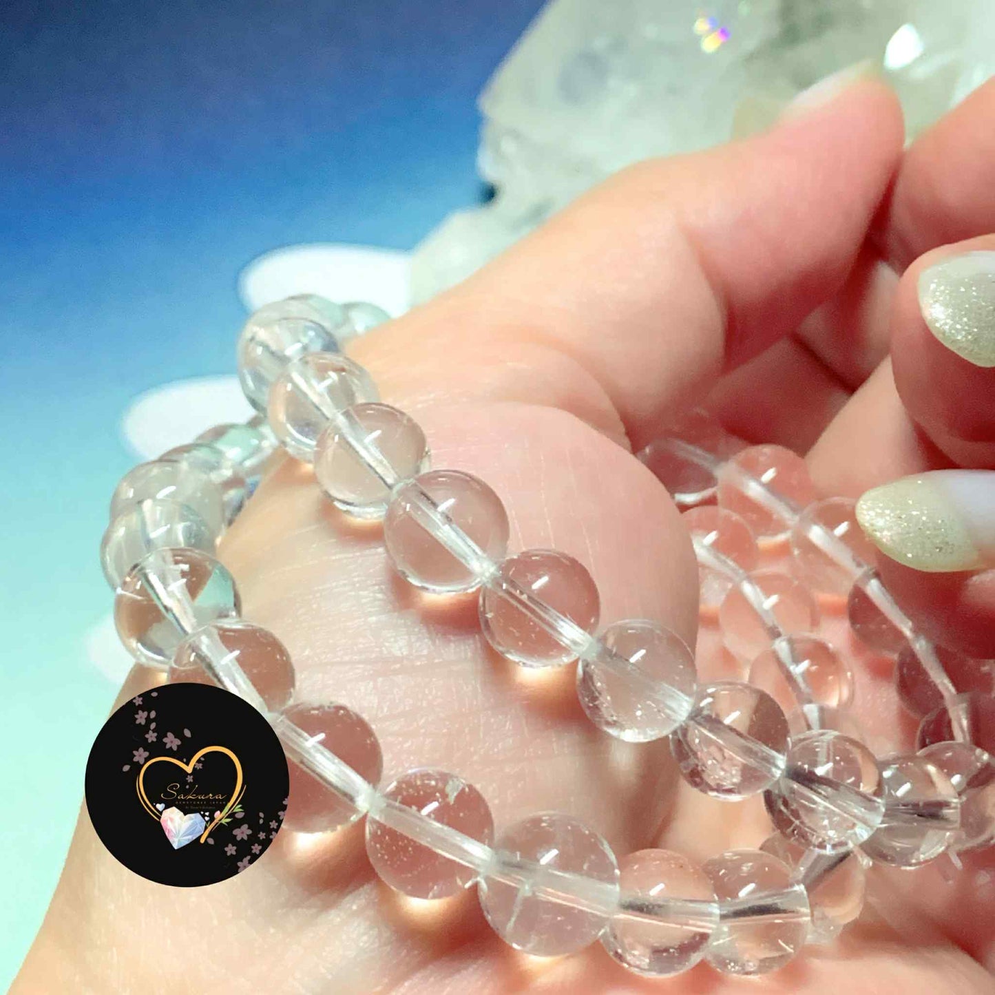 LEMURIAN Crystal in Quartz Bracelet