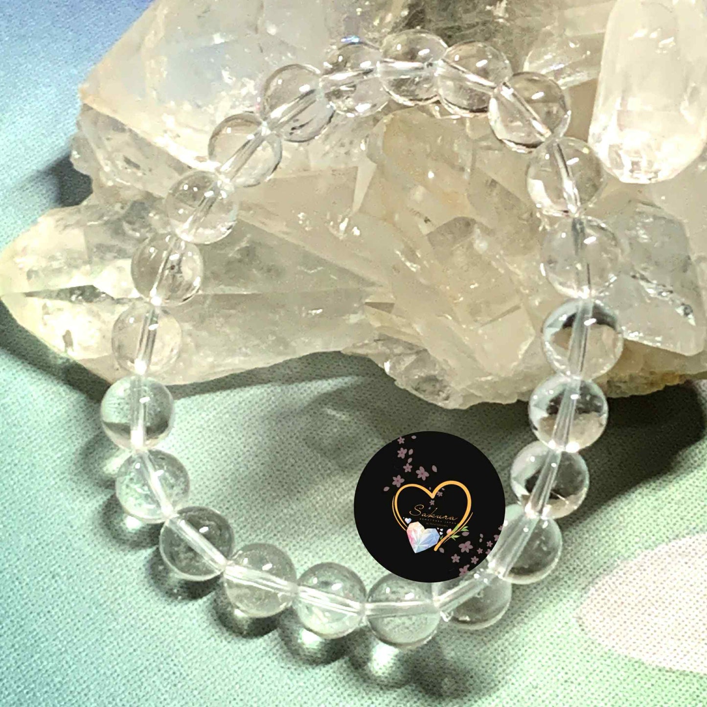LEMURIAN Crystal in Quartz Bracelet