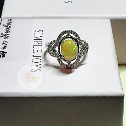 Stunning OPAL Ring s925 Sterling Silver