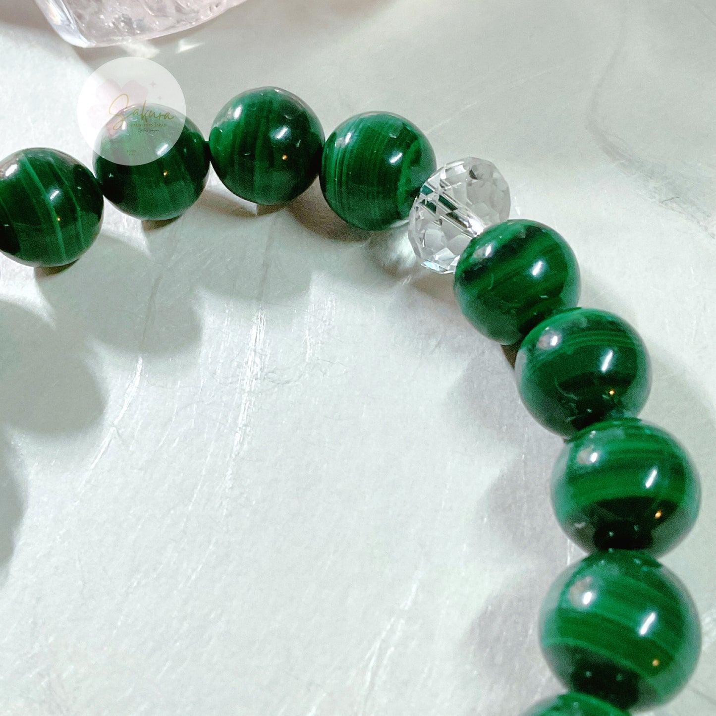 Malachite “ DESABURE “ Designed Bracelet