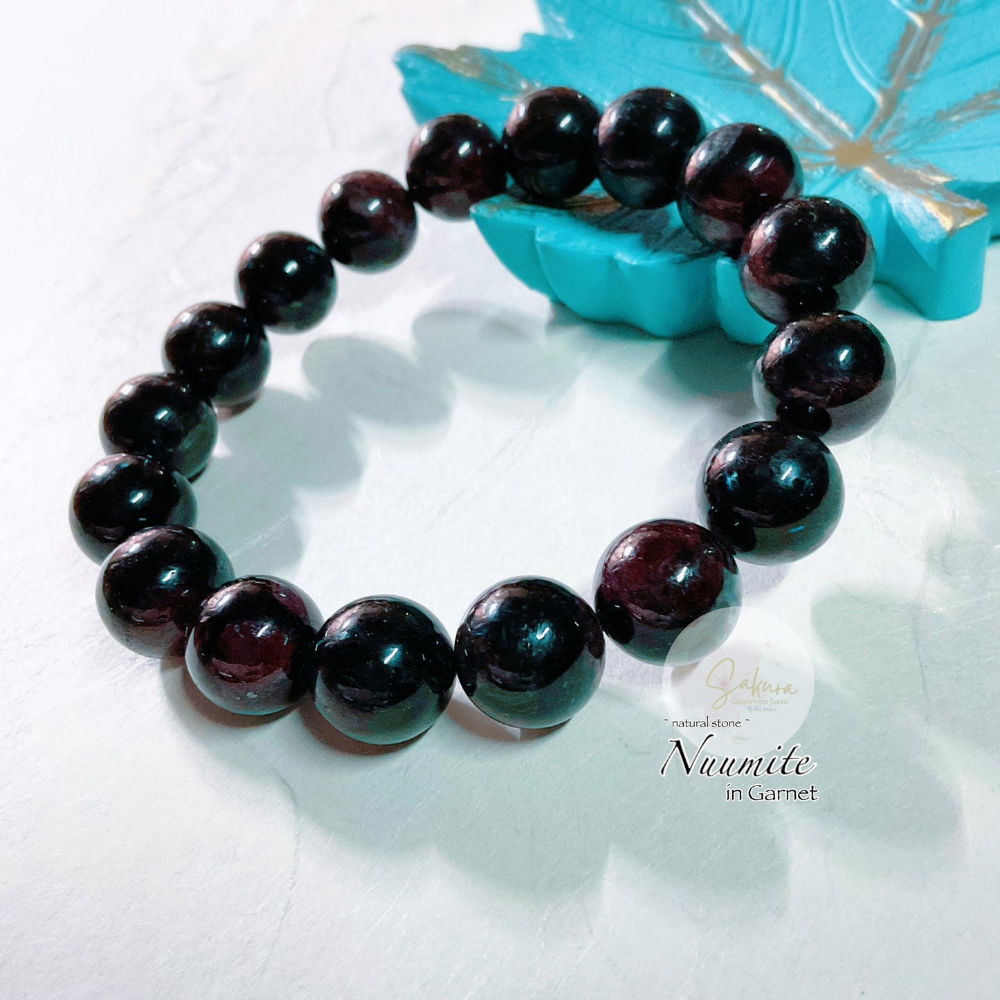 NUUMITE in Garnet Bracelet ~ for men & women ~