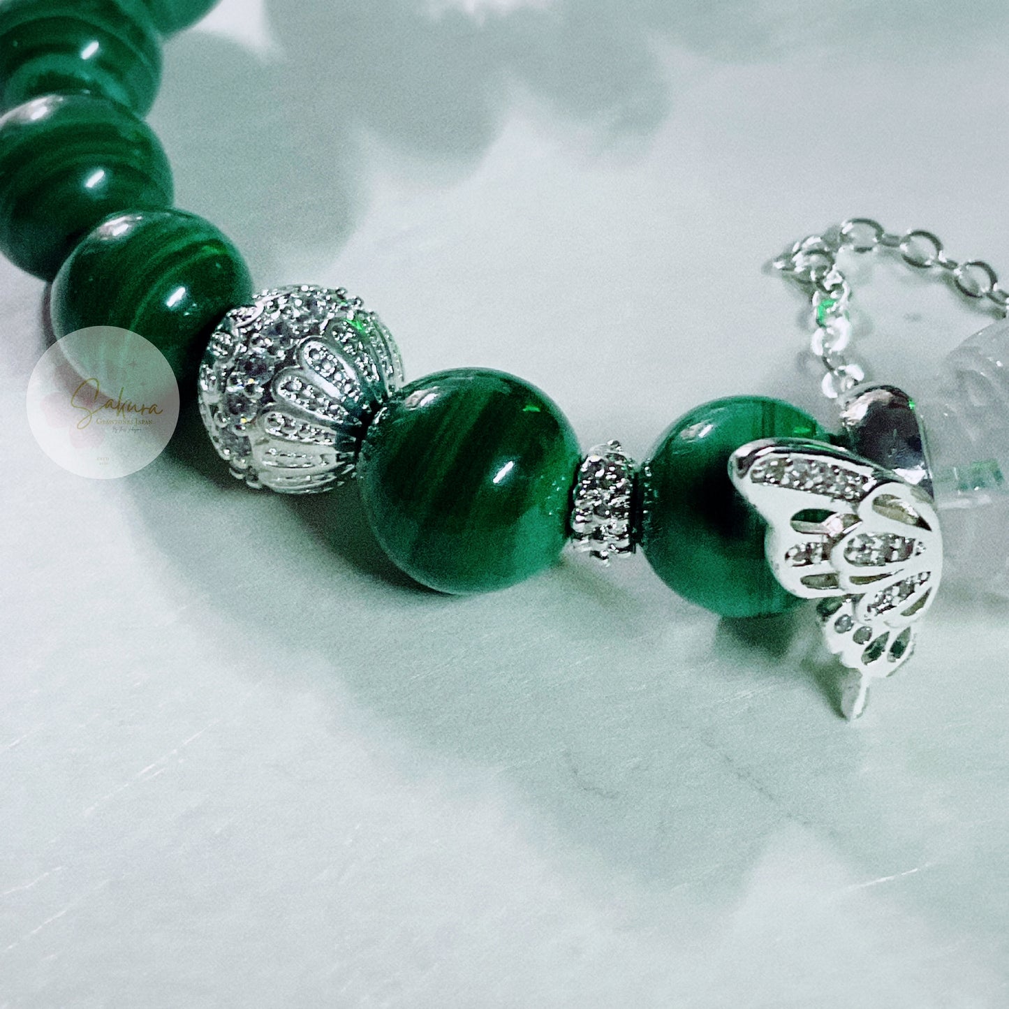 Malachite DESABURE Bracelet ~ Originally design by: sgj🌸