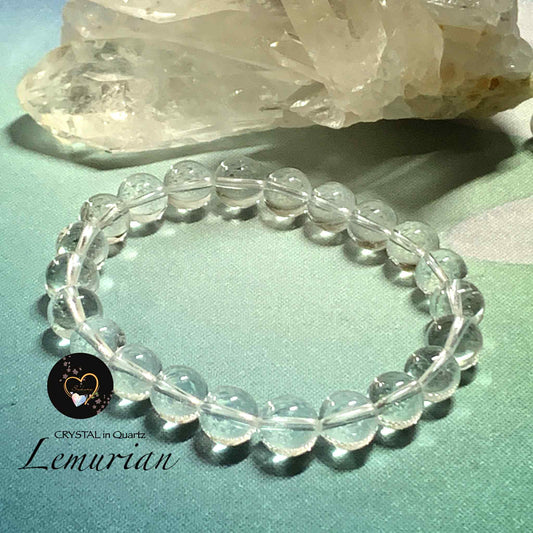 LEMURIAN Crystal in Quartz Bracelet