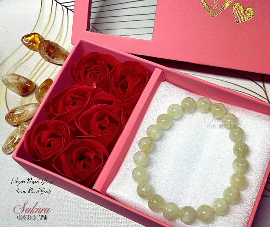 LIBYAN desert glass bracelet