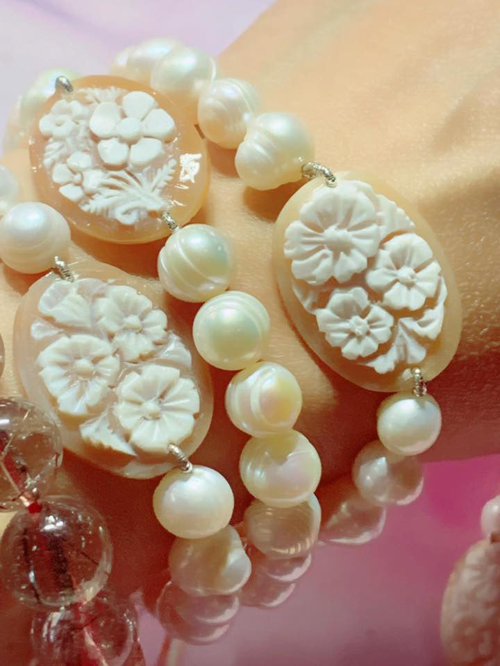 Natural Agate Natural CAMEO ( hand engraved fr:🇮🇹 )