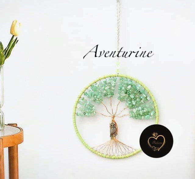 CRYSTALS Tree of life WALL Hanging