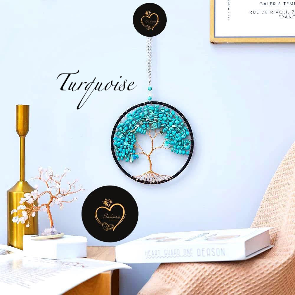 CRYSTALS Tree of life WALL Hanging