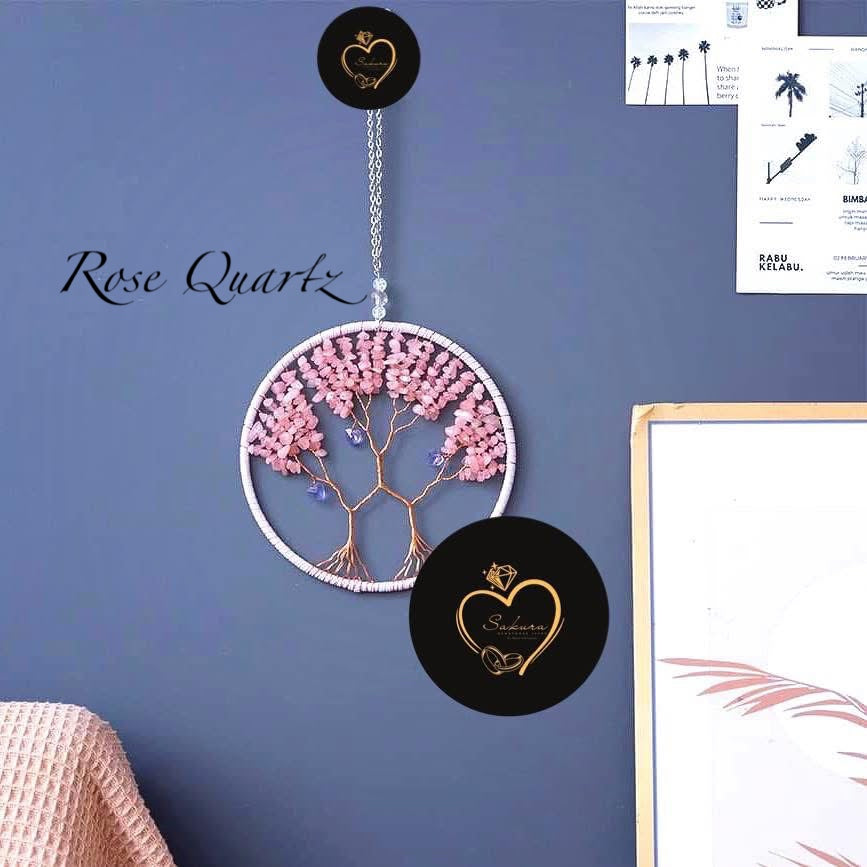 CRYSTALS Tree of life WALL Hanging