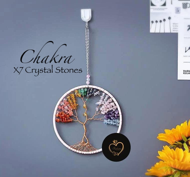 CRYSTALS Tree of life WALL Hanging