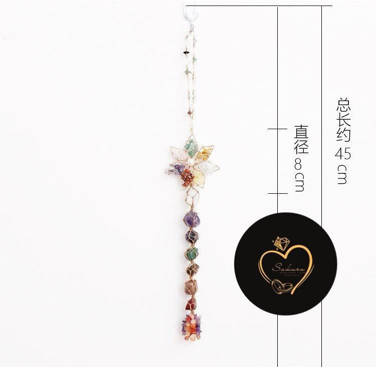 CHAKRA Crystal STAR 🌟 of life Wall Hanging