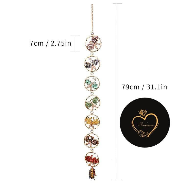 CHAKRA Crystal Tree of life in Butterfly 🦋 Design