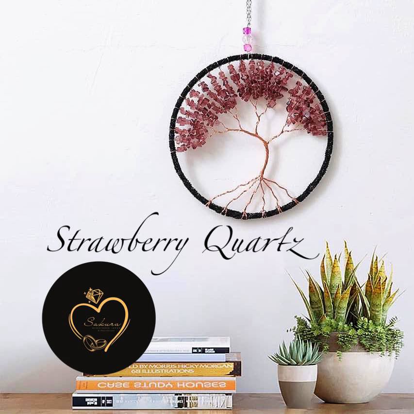 CRYSTALS Tree of life WALL Hanging