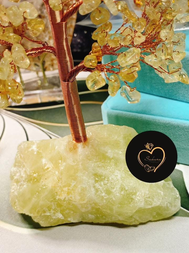 💛 Naturals CITRINE Crystal tree