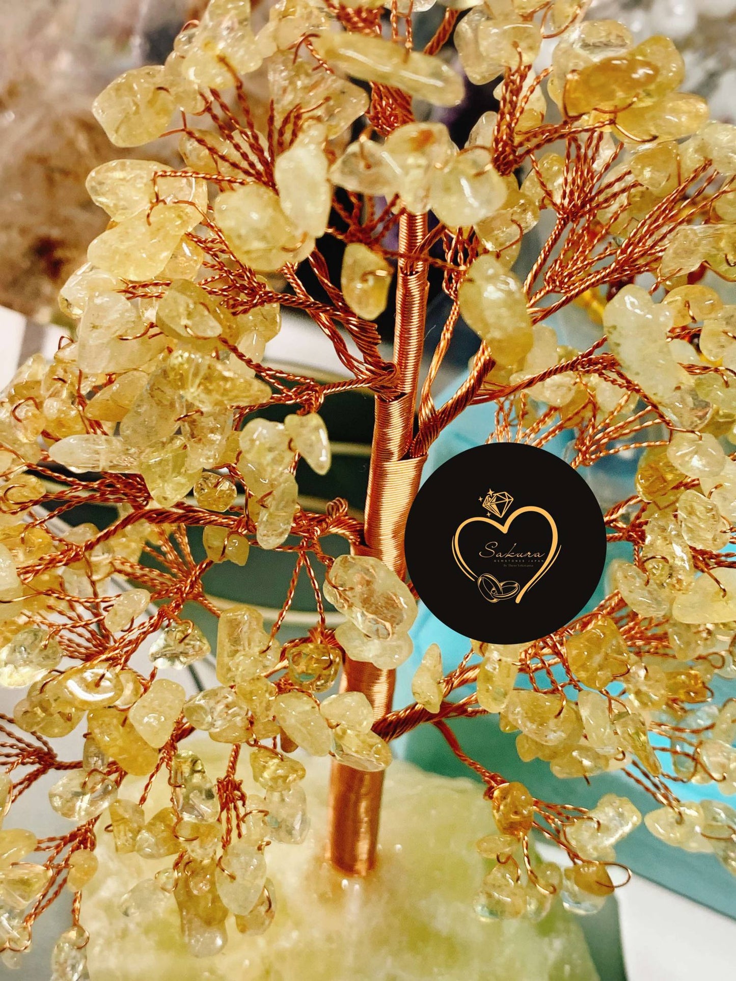 💛 Naturals CITRINE Crystal tree