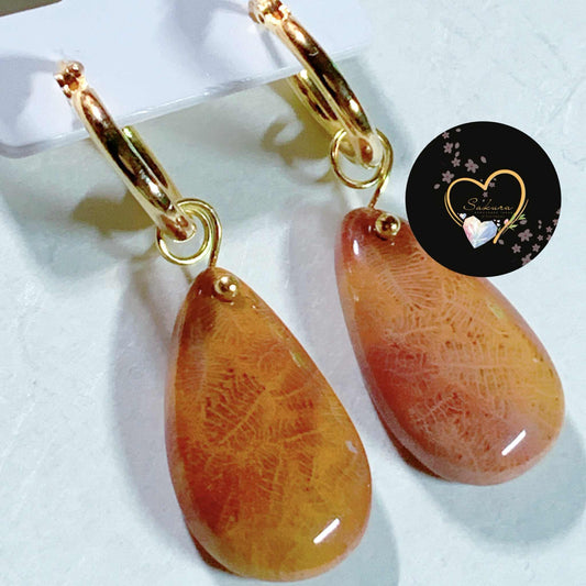 Fossil CORAL🪸 s925 Sterling Silver Settings