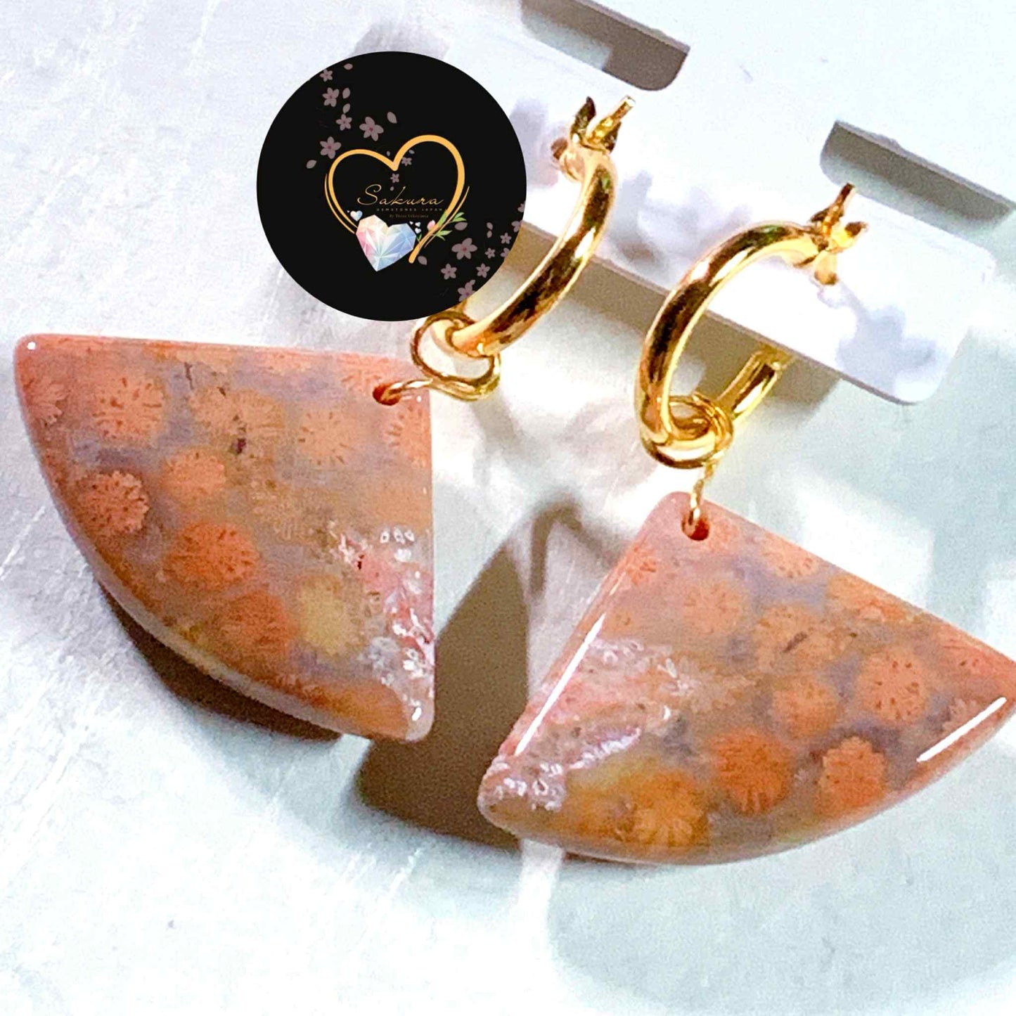 Fossil CORAL🪸 s925 Sterling Silver Settings