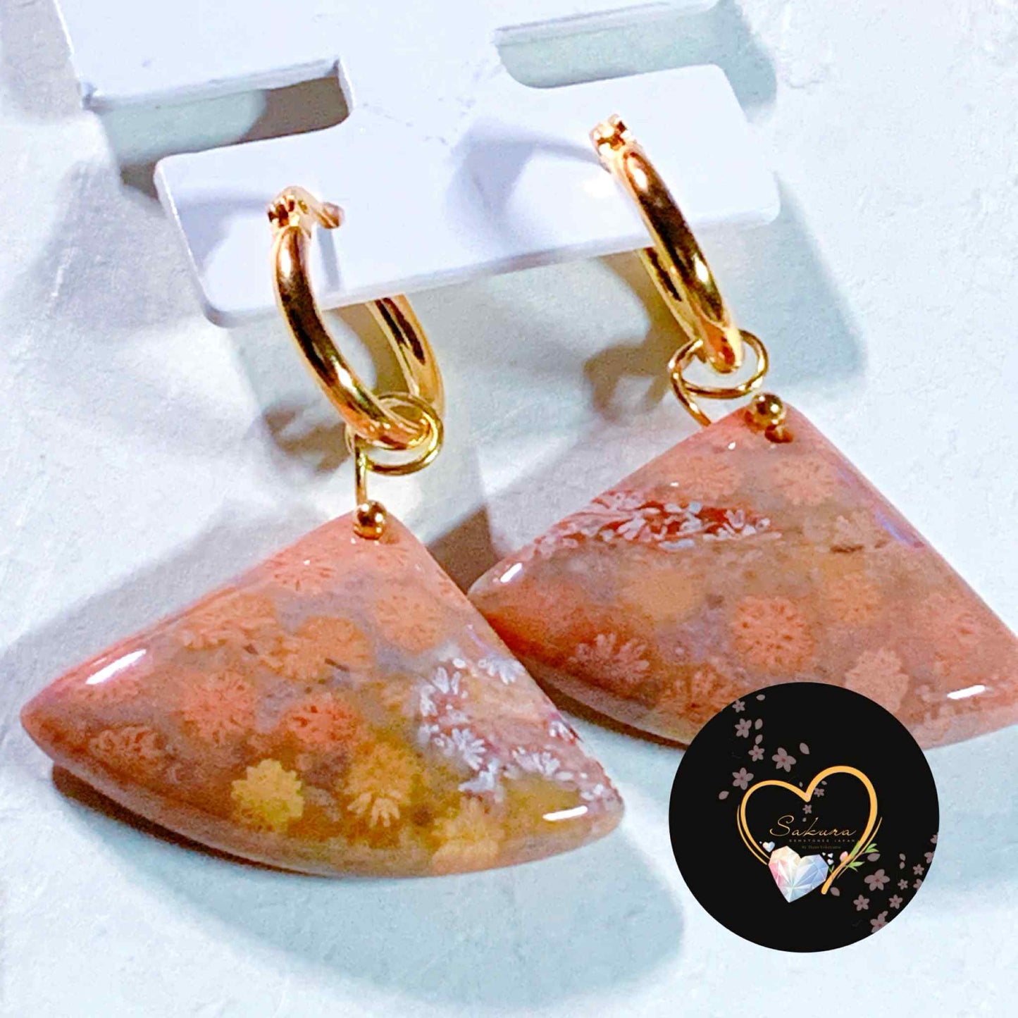 Fossil CORAL🪸 s925 Sterling Silver Settings