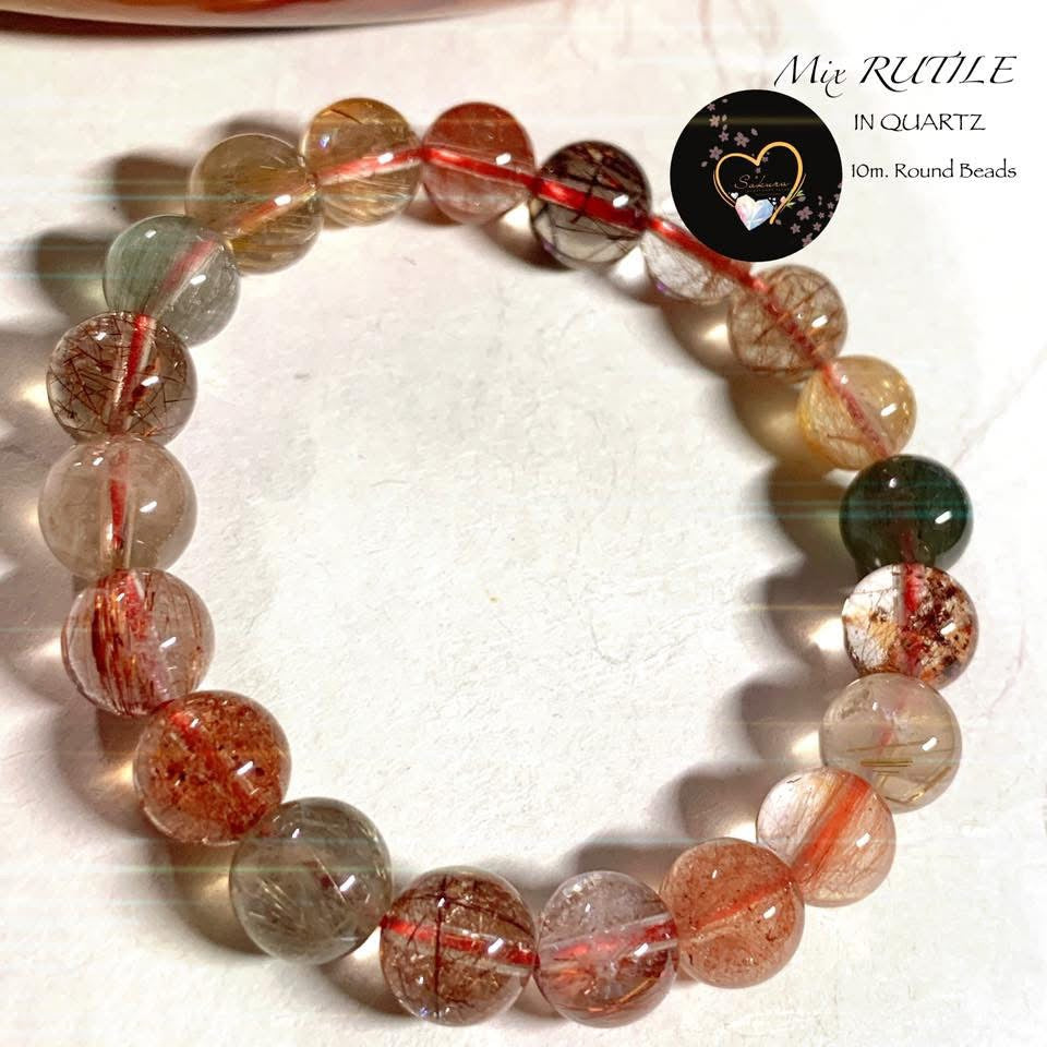 Multi-RUTILATED in Quartz Bracelet