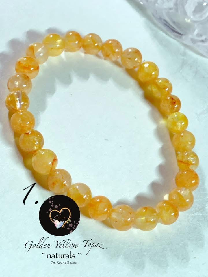 ONE-of-a-KIND Natural Golden Yellow Topaz