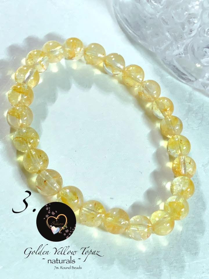 ONE-of-a-KIND Natural Golden Yellow Topaz
