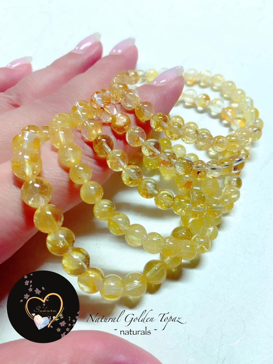 ONE-of-a-KIND Natural Golden Yellow Topaz