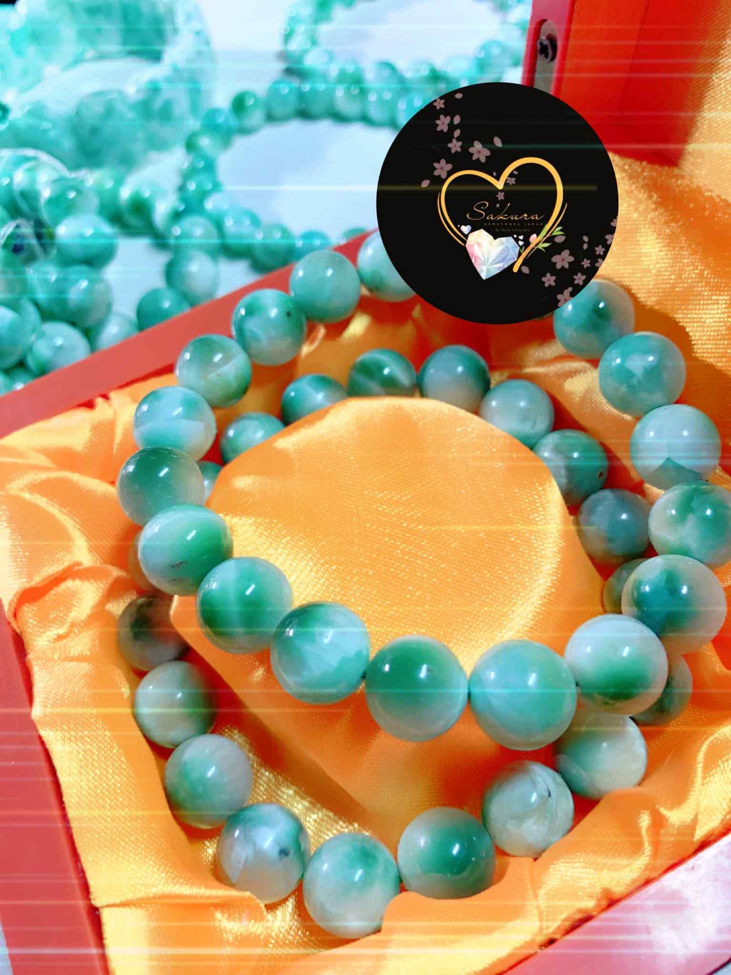 SNOWFLAKE Jade / GREEN LARIMAR