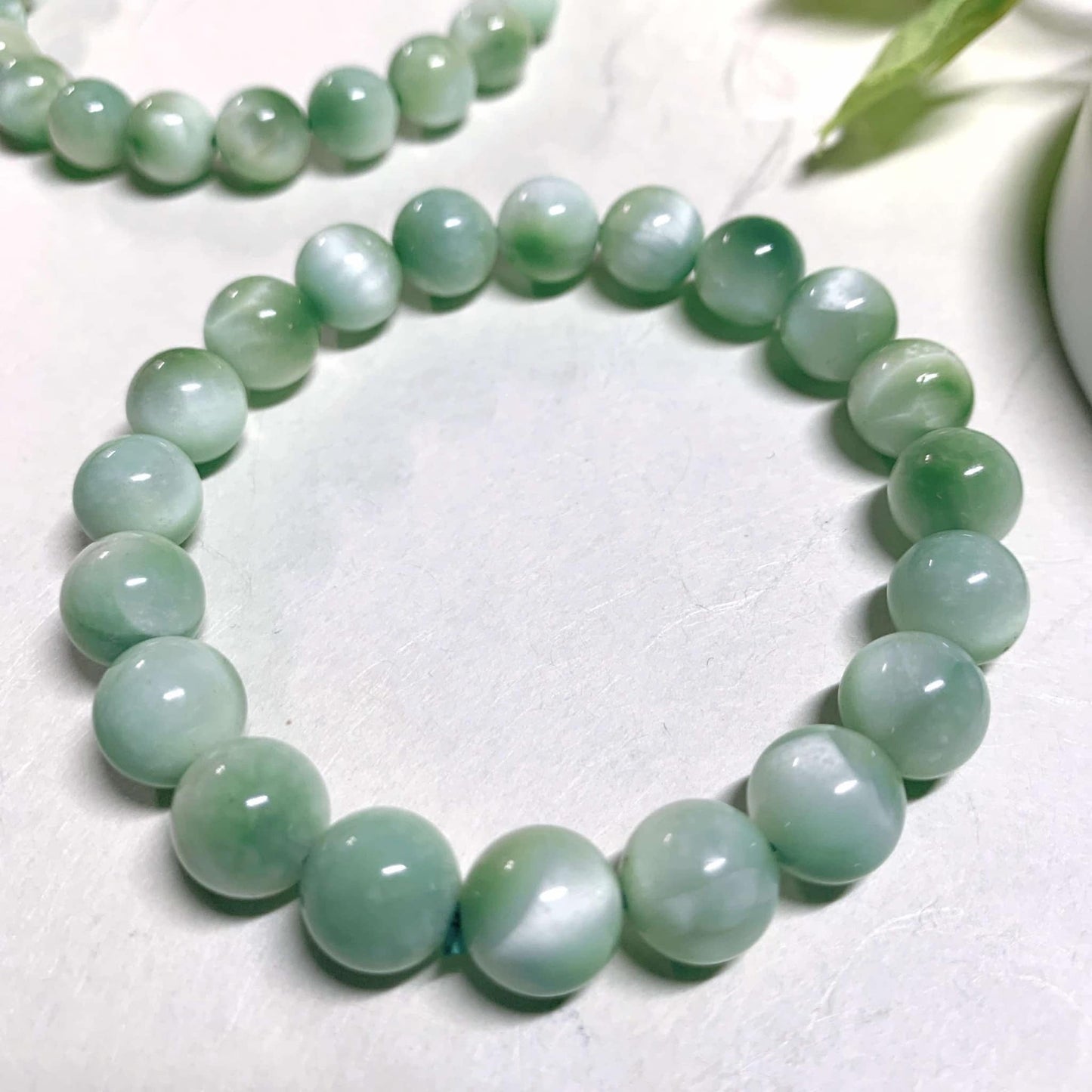 SNOWFLAKE Jade / GREEN LARIMAR