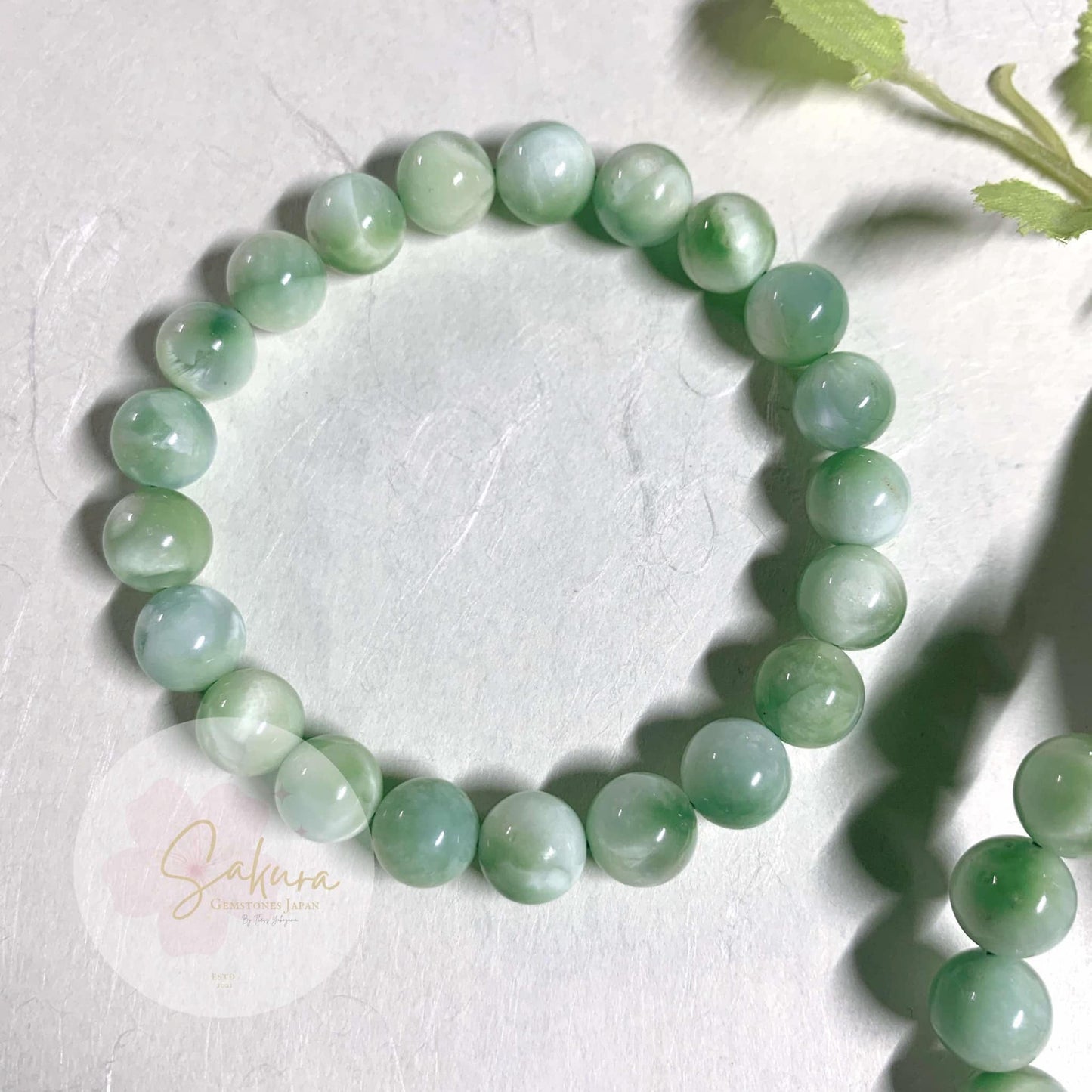 SNOWFLAKE Jade / GREEN LARIMAR