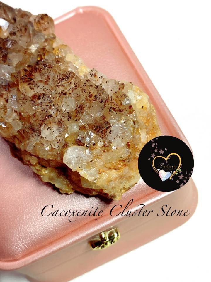 CACOXENITE Cluster Stone ~ Healing Crystal ~