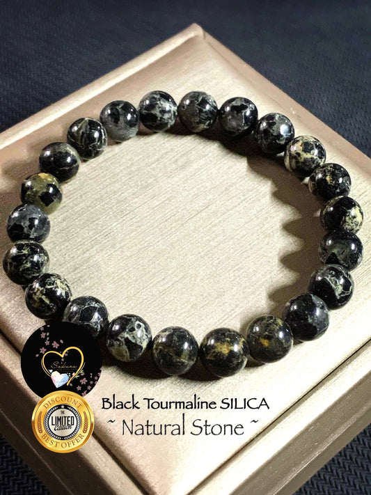 Black Tourmaline SILICA Bracelet