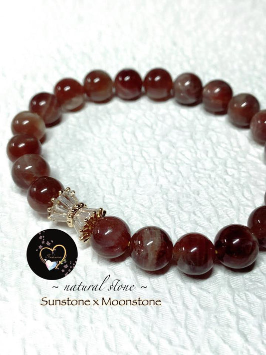 Sunstone x Moonstone Bracelet