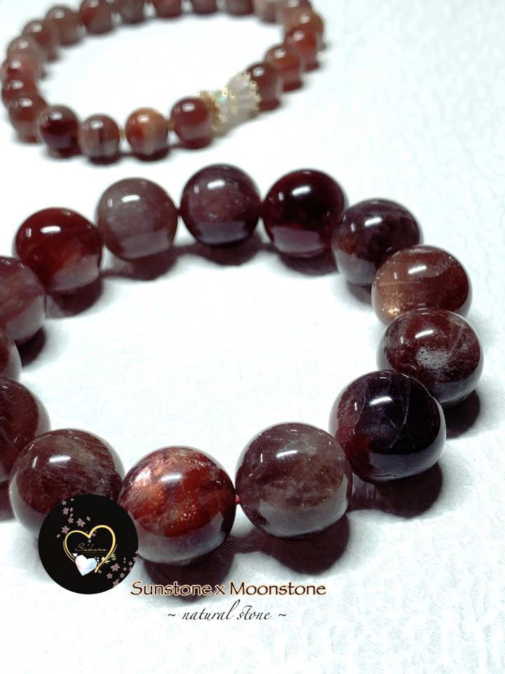 SUNSTONE x Moonstone Bracelet