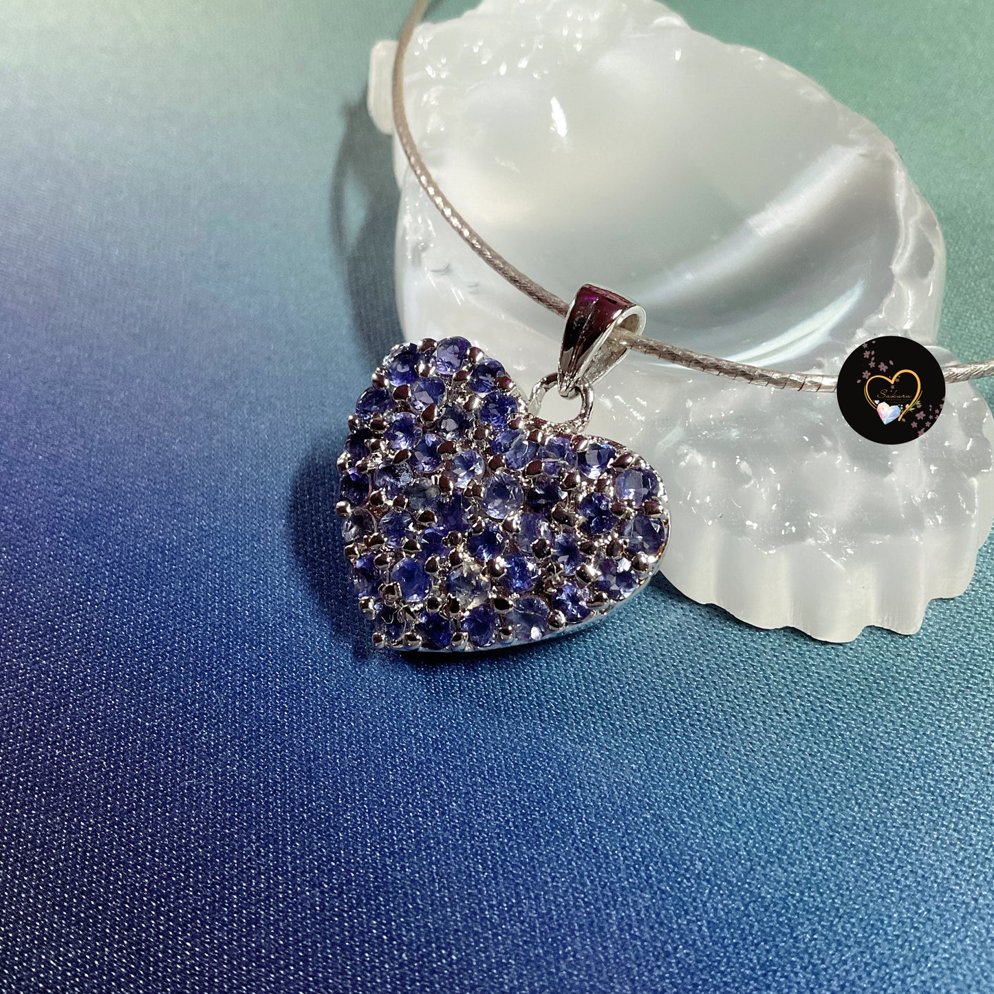 TANZANITE Heart Birthstone DECEMBER